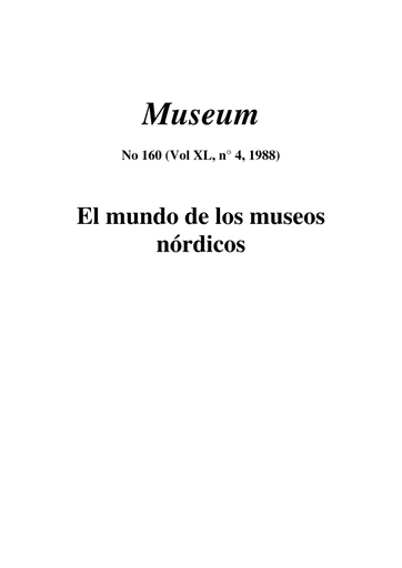 El Mundo de los museos nórdicos